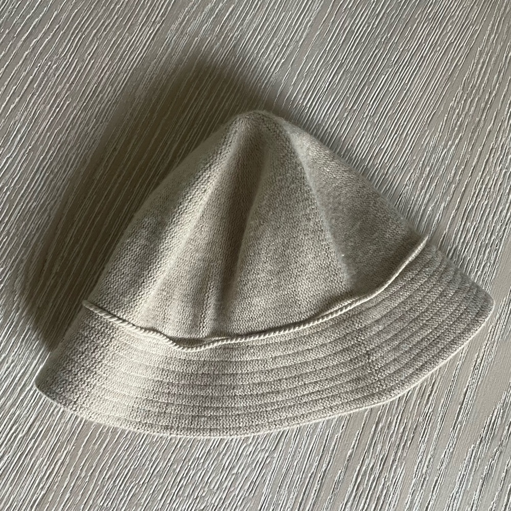 Banana Republic Tan Wool Cashmere Blend Bucket Hat S/M